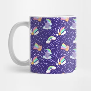 Rainbow Star Animal Pattern Mug